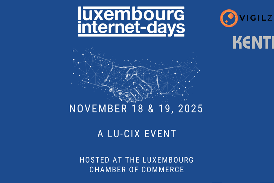 VigilZone au Luxembourg Internet Days 2025 – Avec notre partenaire Kentix